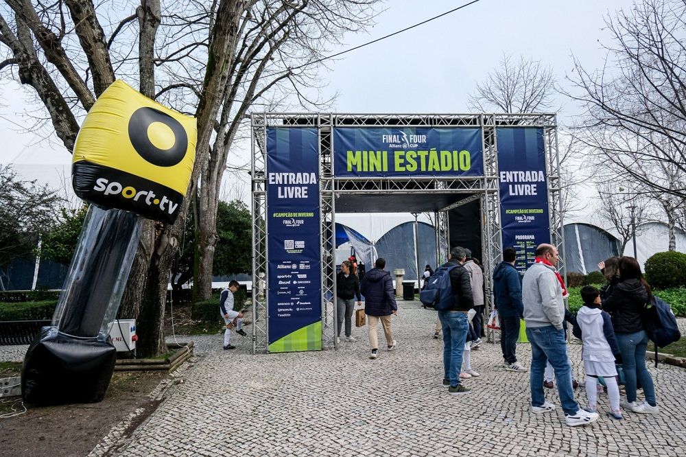 Animação invade Fan Zone da Final Four