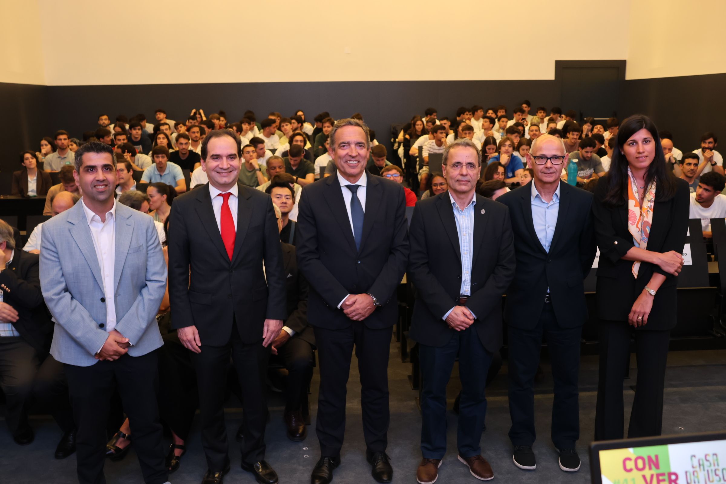 Reinaldo Teixeira em palestra na Universidade de Coimbra