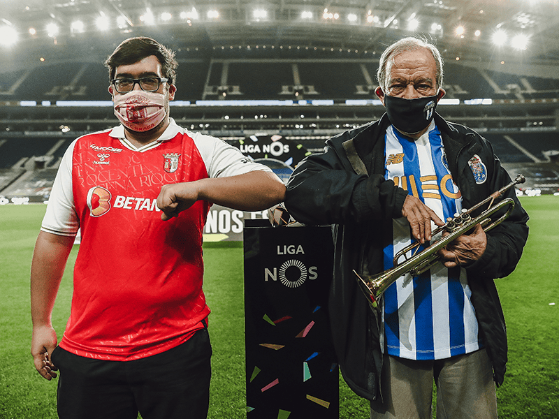 Campanha "Camisola 12" marcou jornada inaugural da Liga NOS
