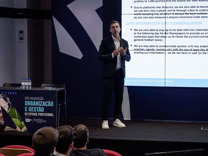 Impacto e Aplicação das Tecnologias no Futebol Profissional em ‘Organização e Gestão’