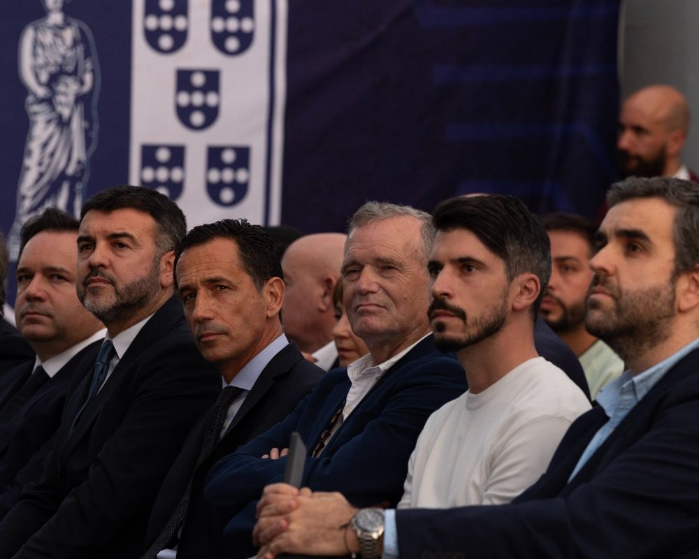 Pedro Proença na inauguração das obras de beneficiação do Complexo do FC Vizela