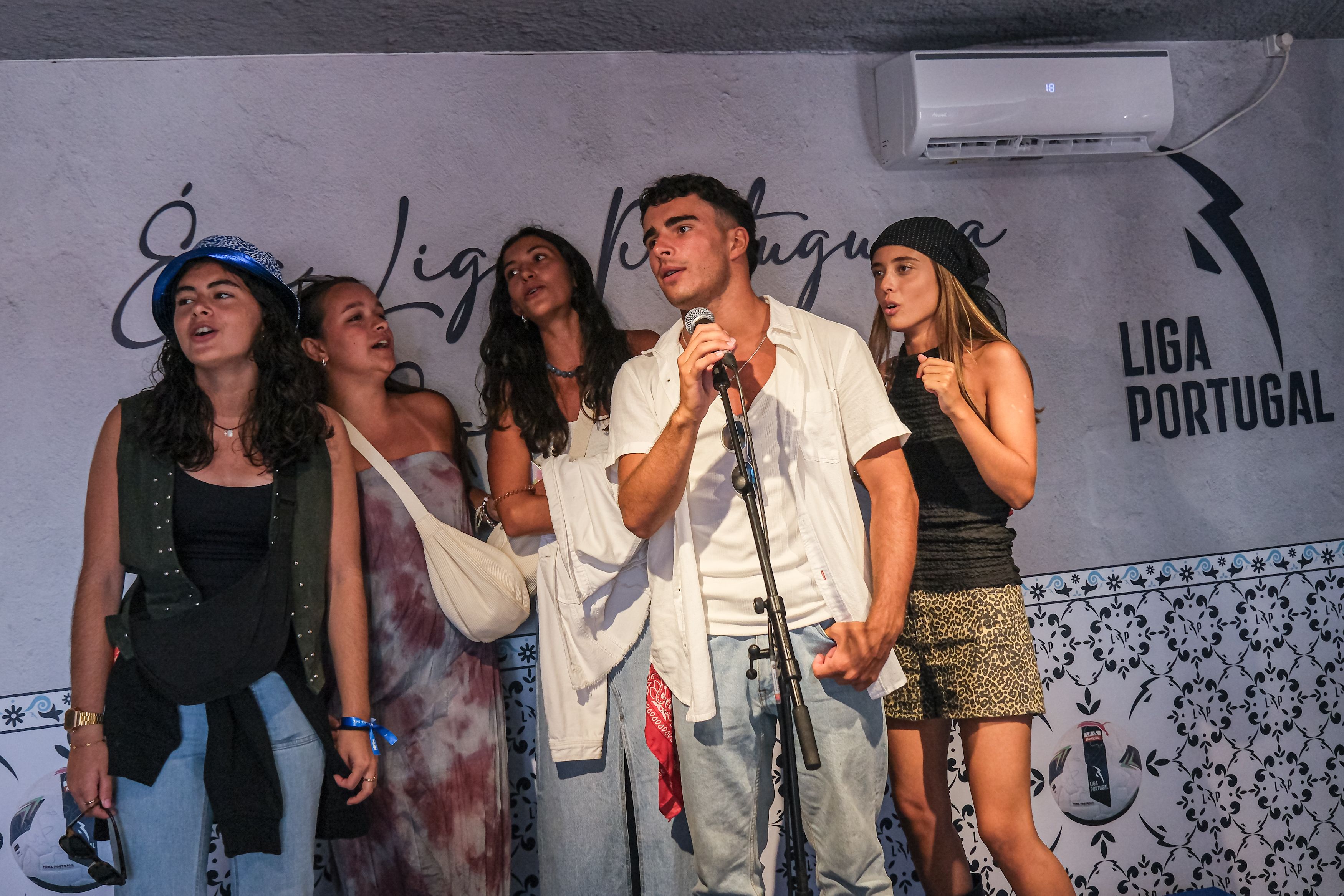 É a Liga Portuguesa, com certeza… no NOS Alive!