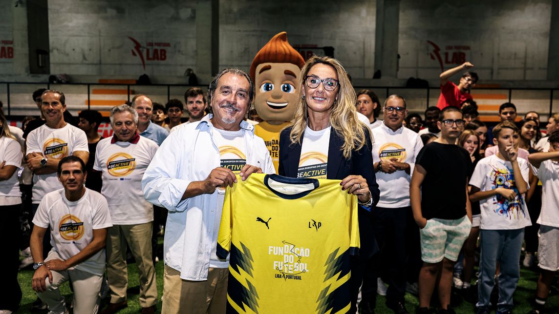 Do relvado à aprendizagem: Arena Liga Portugal promove espírito ‘BeActive’
