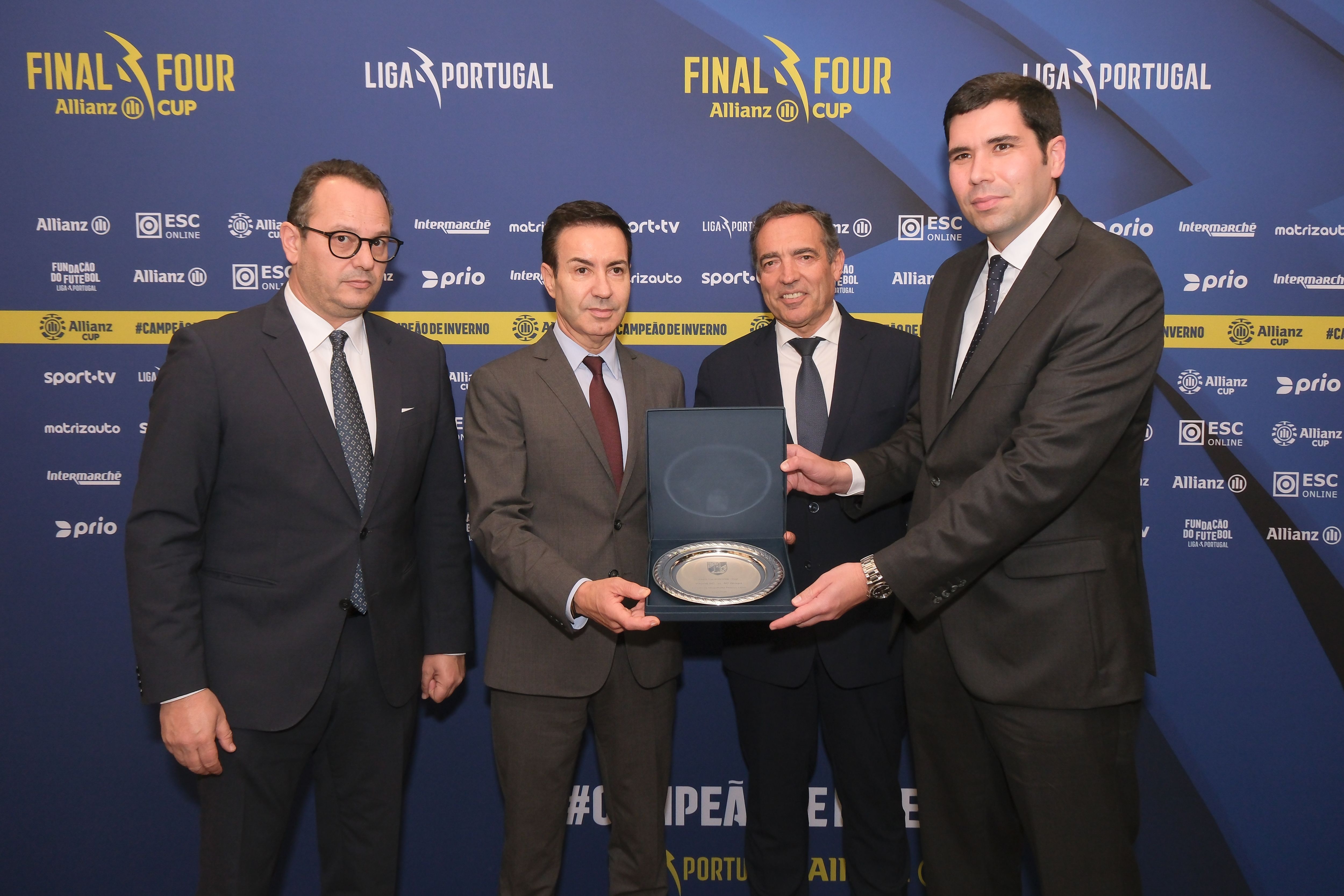 Liga Portugal agraciou entidades do futebol que contribuem para a valorização da Allianz CUP