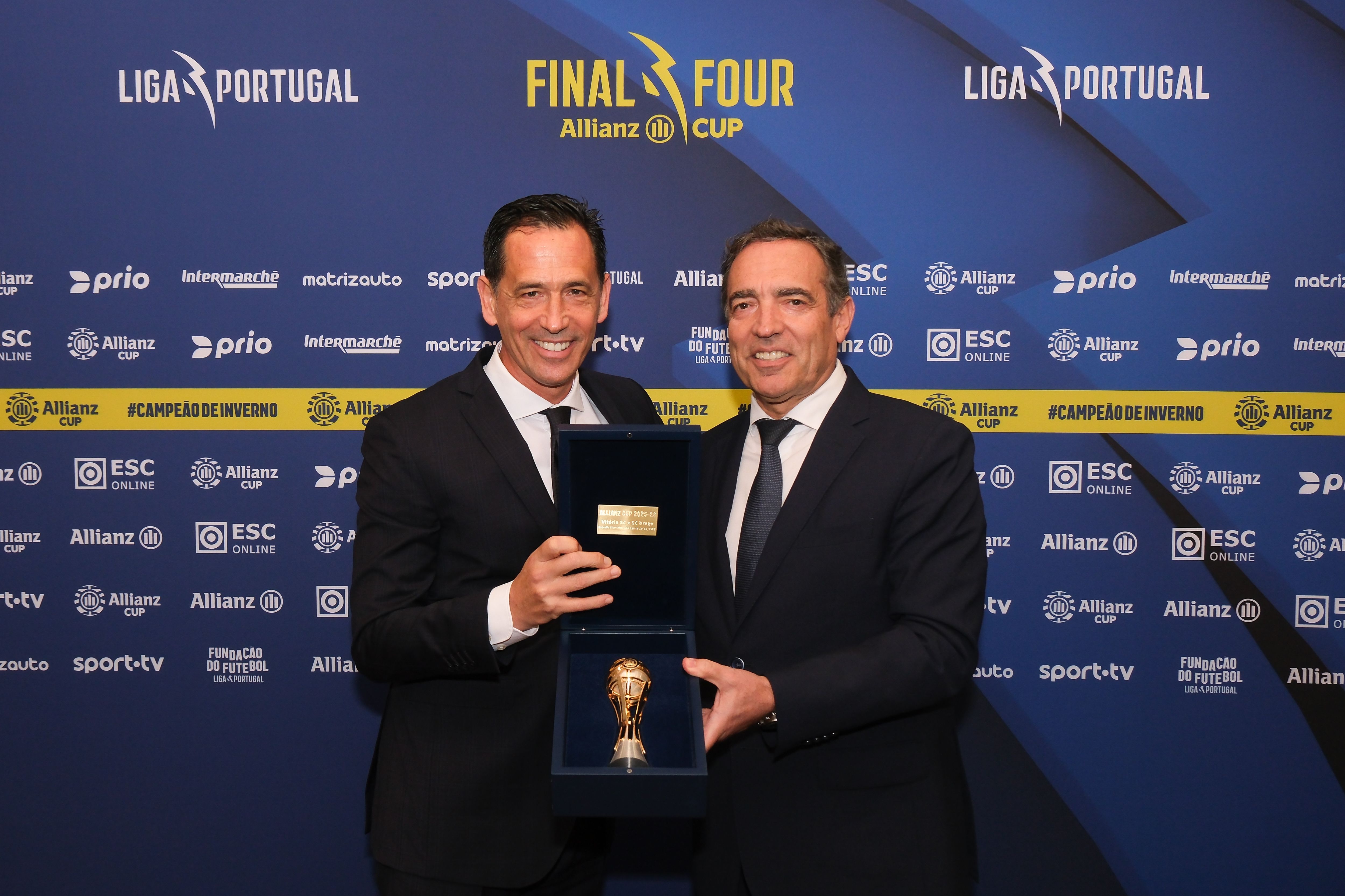 Liga Portugal agraciou entidades do futebol que contribuem para a valorização da Allianz CUP