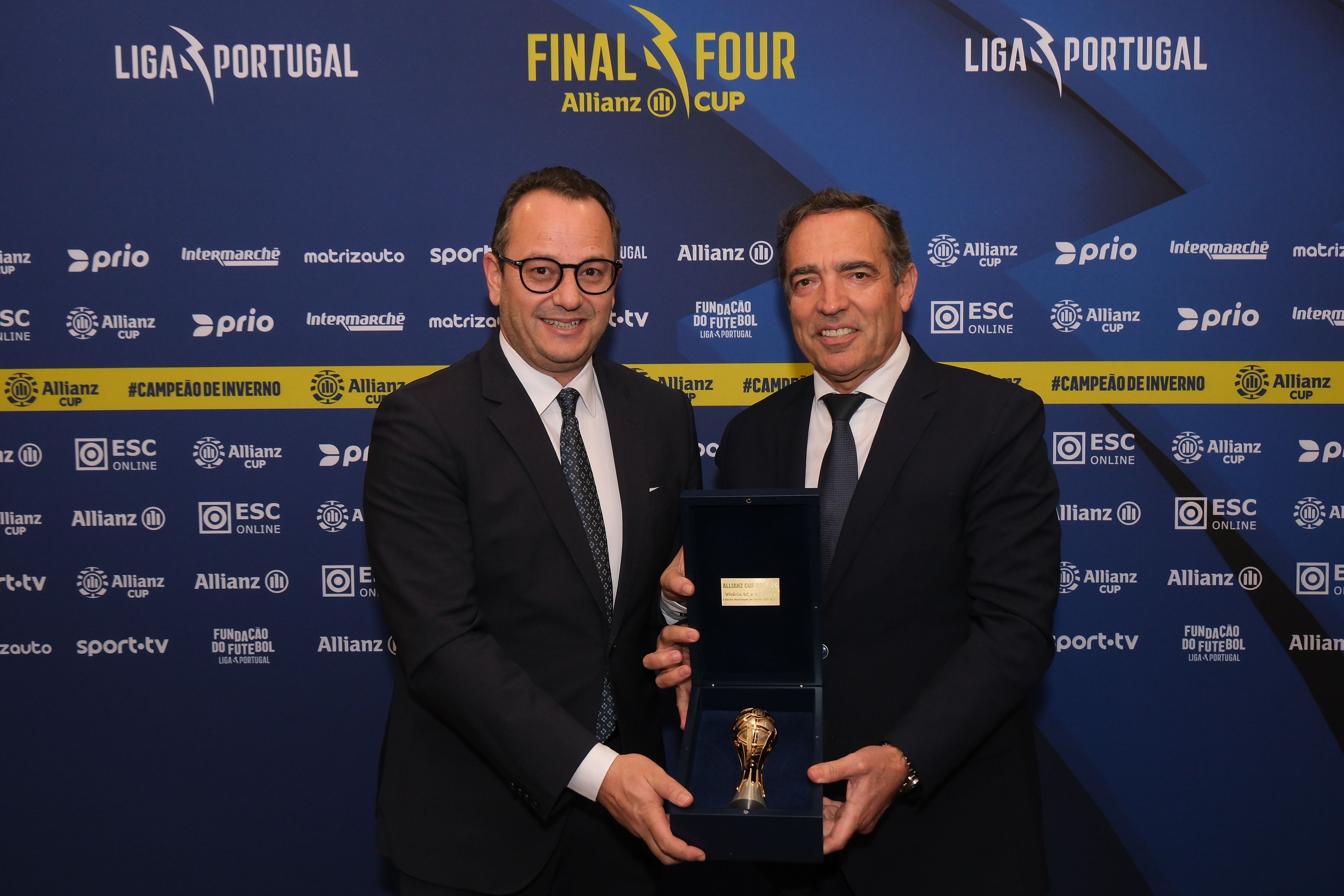 Liga Portugal agraciou entidades do futebol que contribuem para a valorização da Allianz CUP