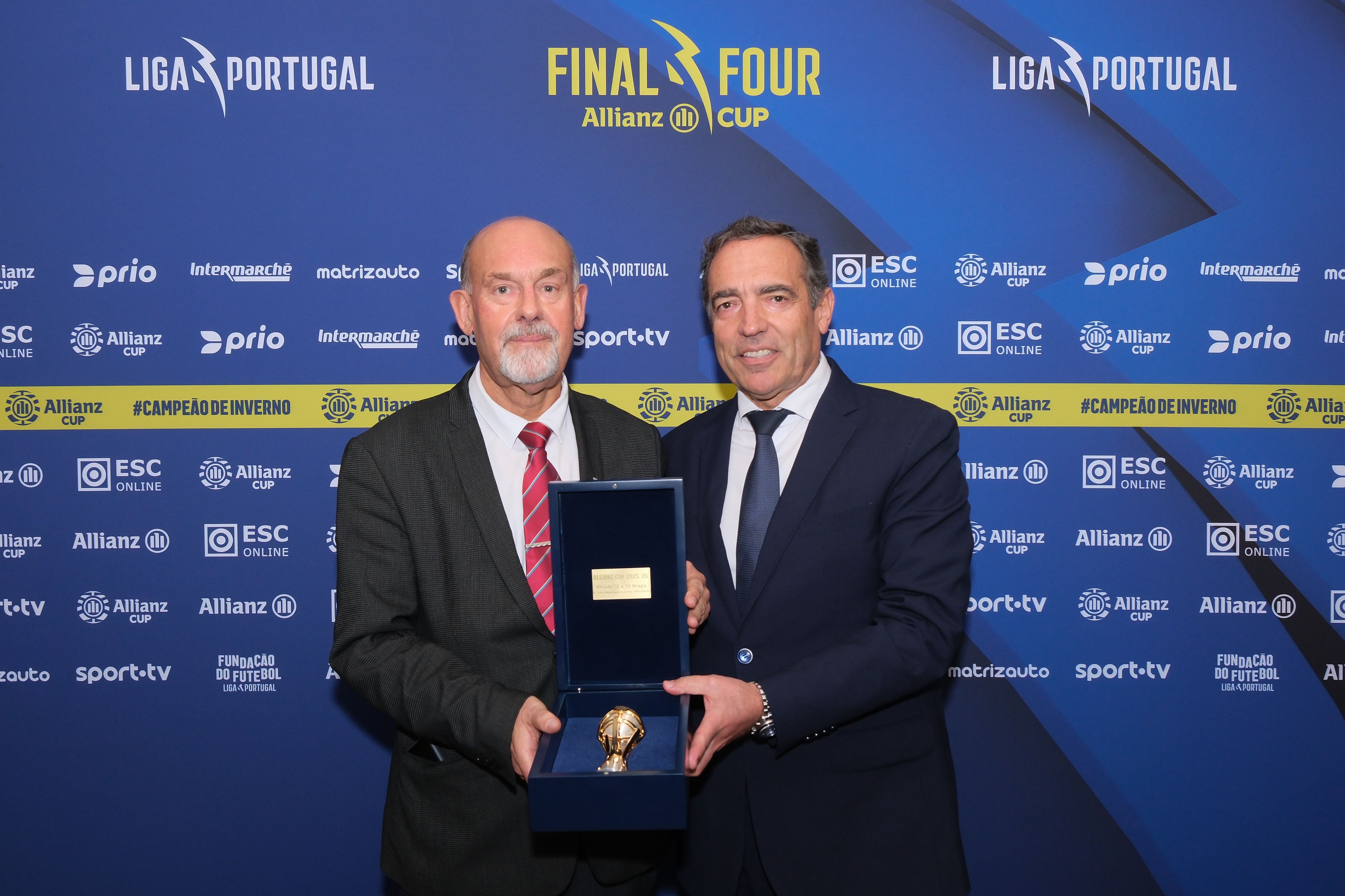 Liga Portugal agraciou entidades do futebol que contribuem para a valorização da Allianz CUP