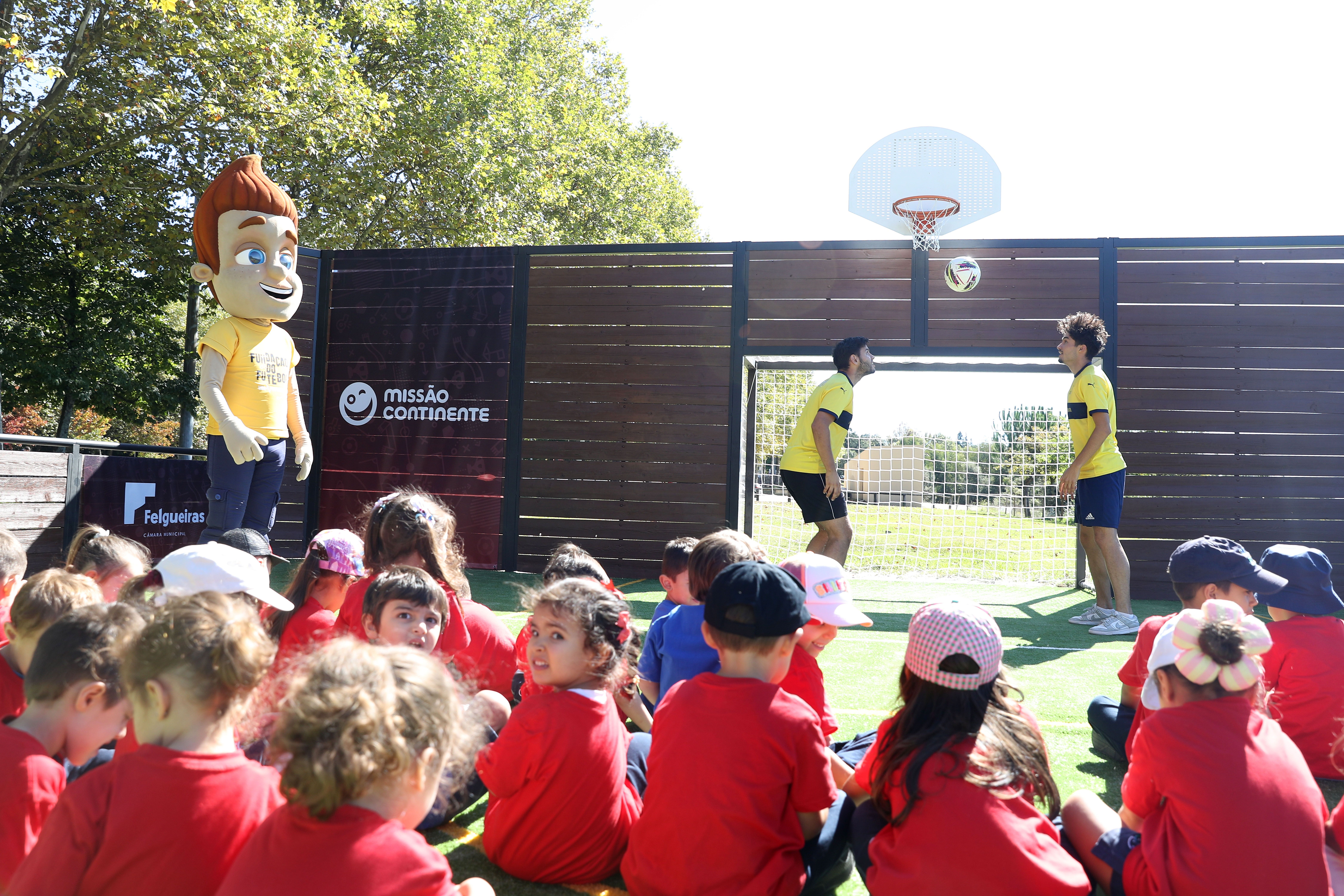 Missão Continente e Fundação do Futebol inauguram FOOTPARK em Felgueiras