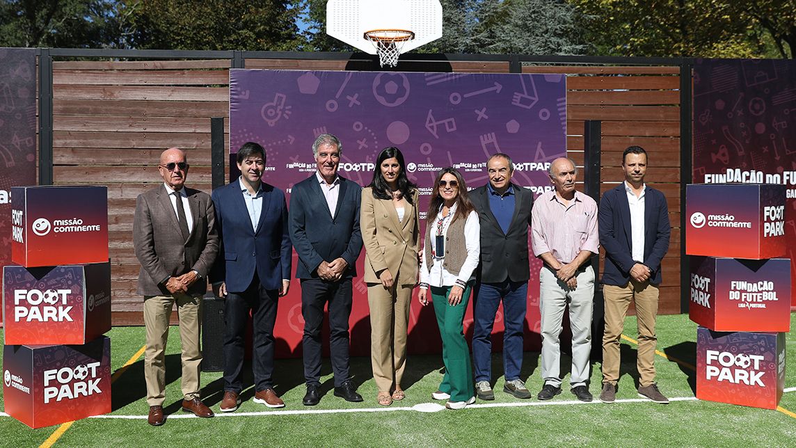 Missão Continente e Fundação do Futebol inauguram FOOTPARK em Felgueiras