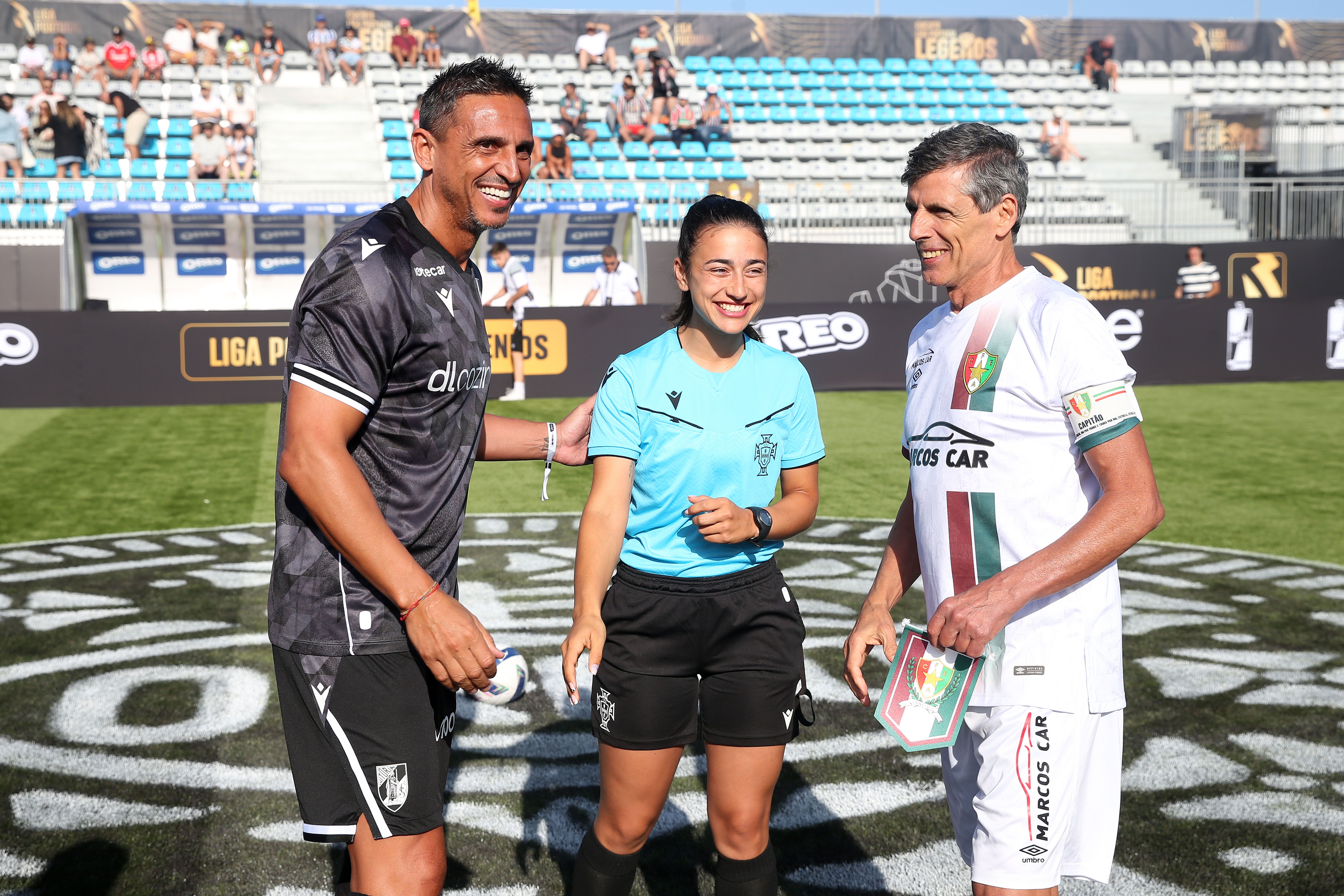 Adeptos em força na Nazaré: as fotos do segundo dia do Liga Portugal Legends