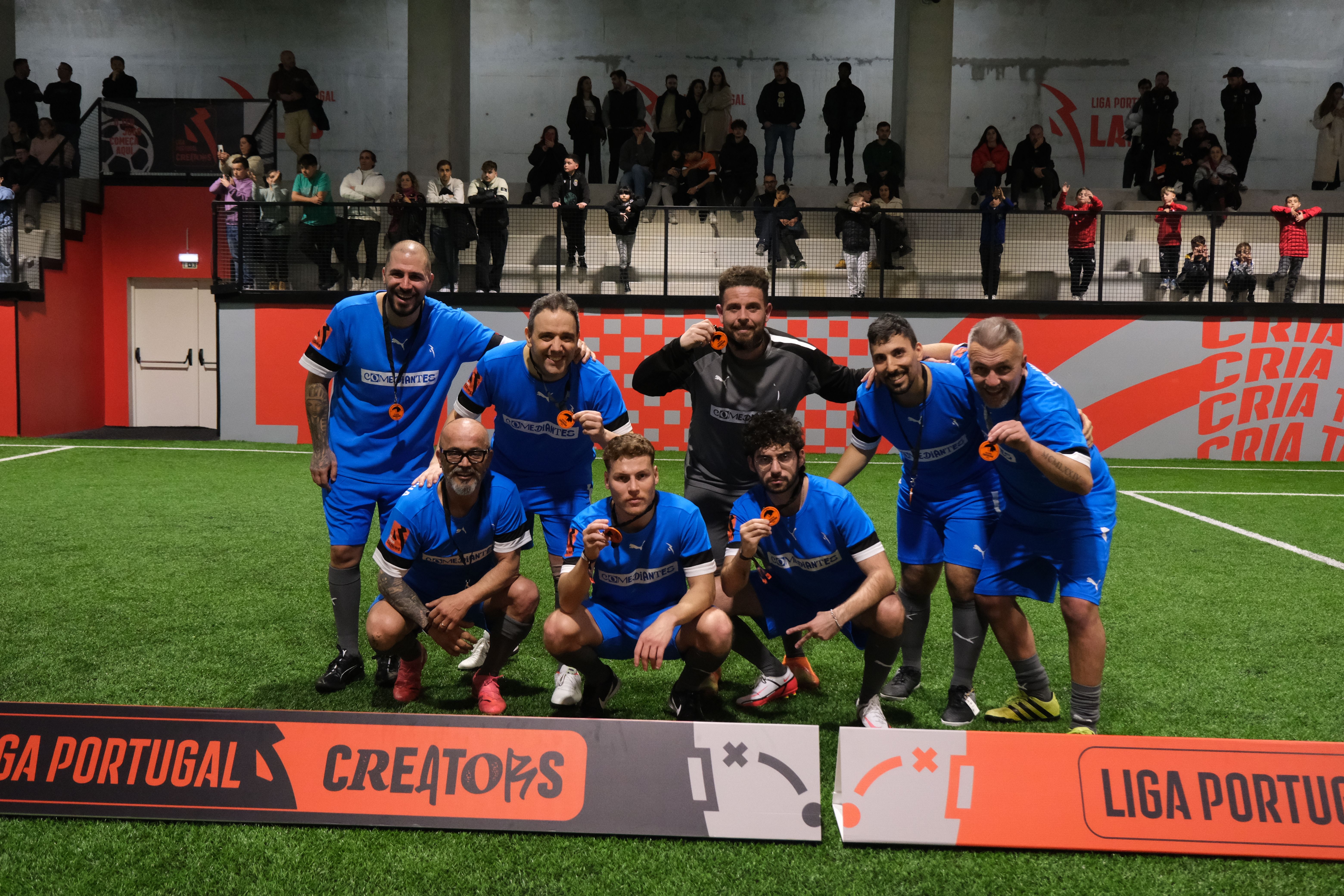 Liga Portugal Creators fez as delícias de miúdos e graúdos