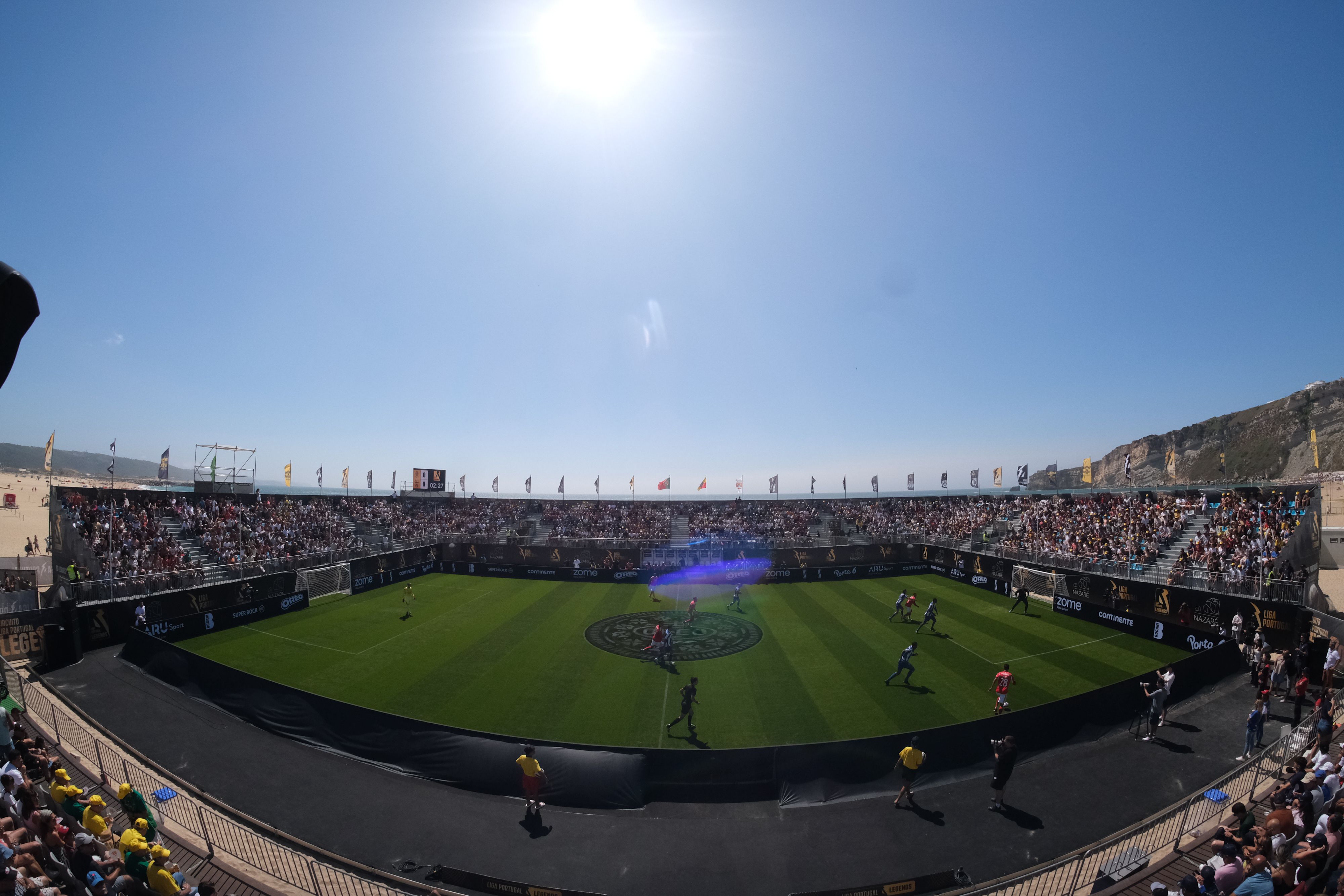Liga Portugal Legends encerra com enchente