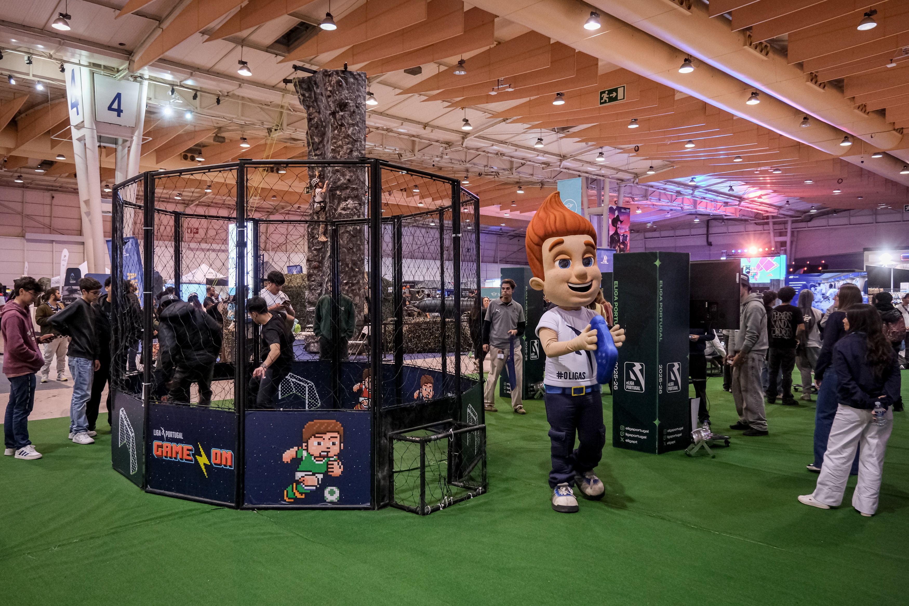 Visite o stand da Liga Portugal na Lisboa Games Week