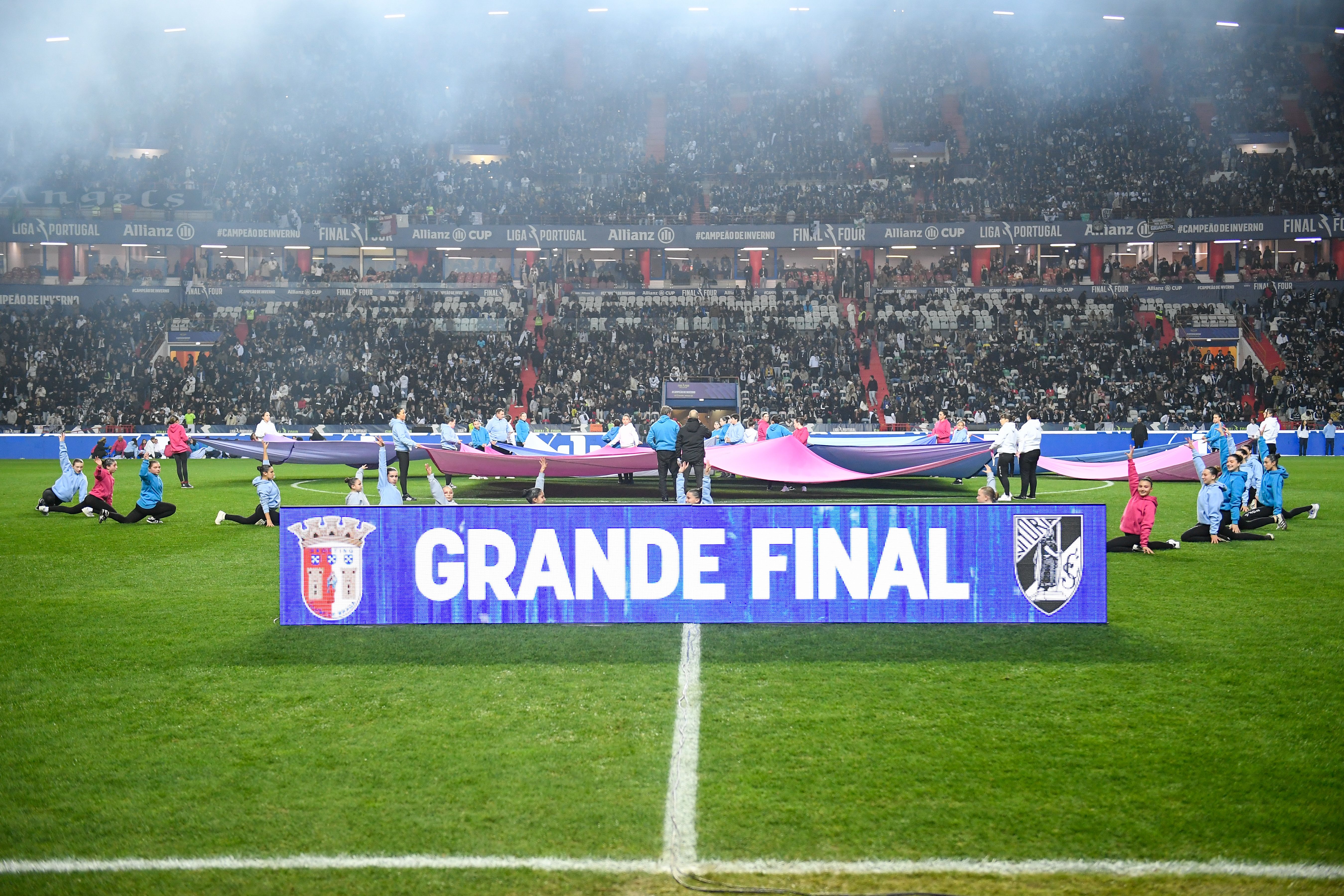 O espetáculo da Cerimónia de Abertura da Final