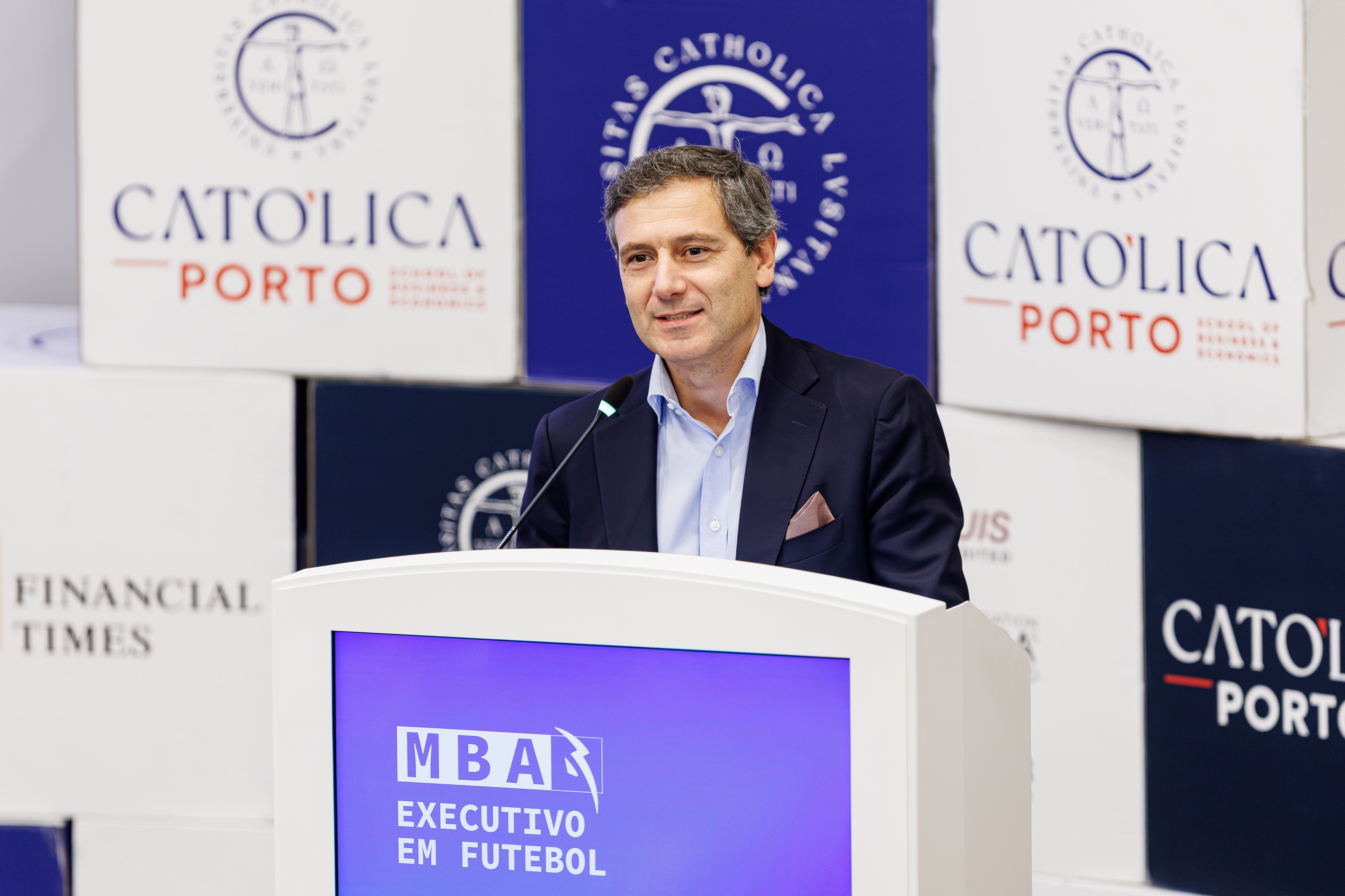 “Este MBA é um excelente exemplo na preparação dos quadros do futebol”
