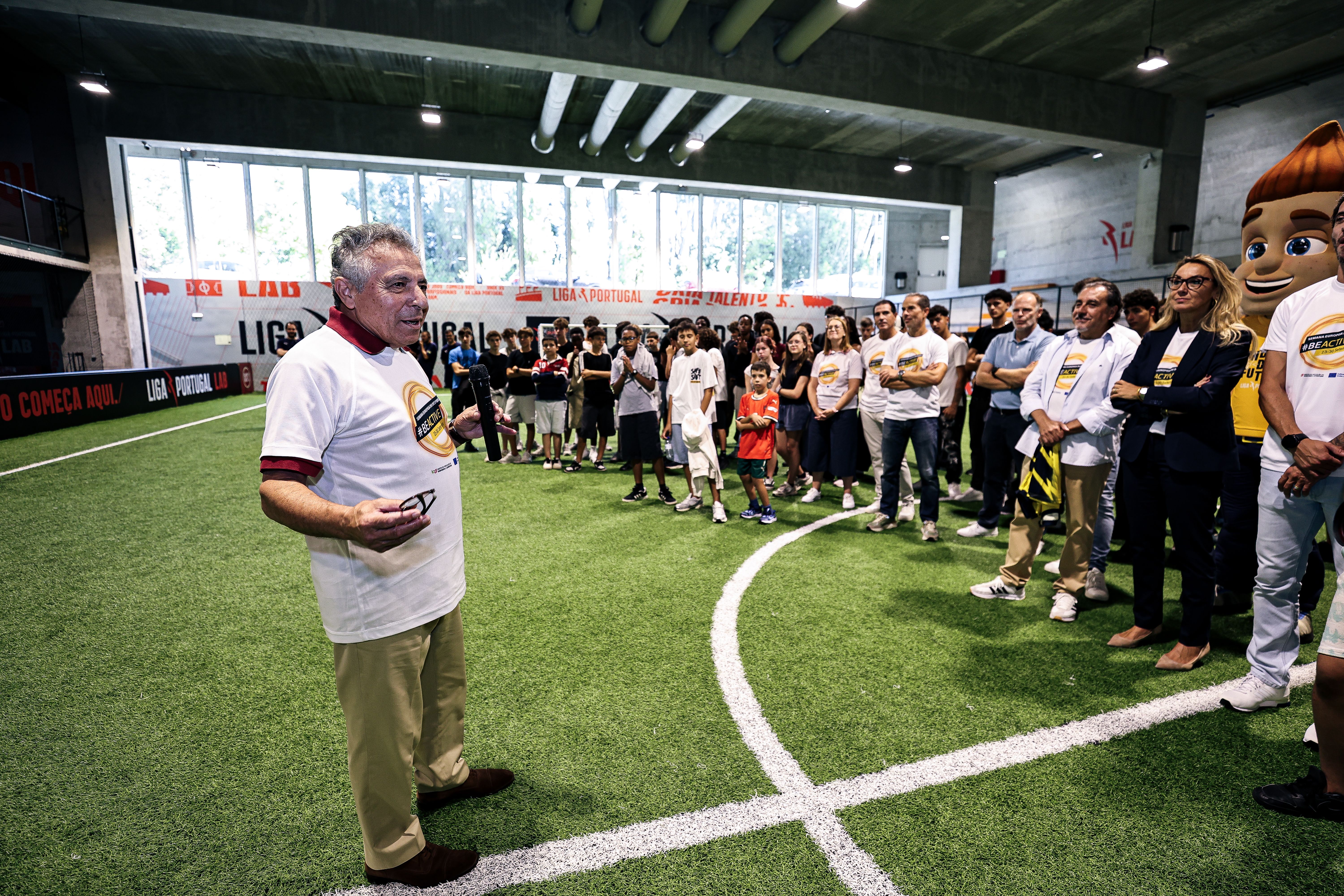 Do relvado à aprendizagem: Arena Liga Portugal promove espírito ‘BeActive’