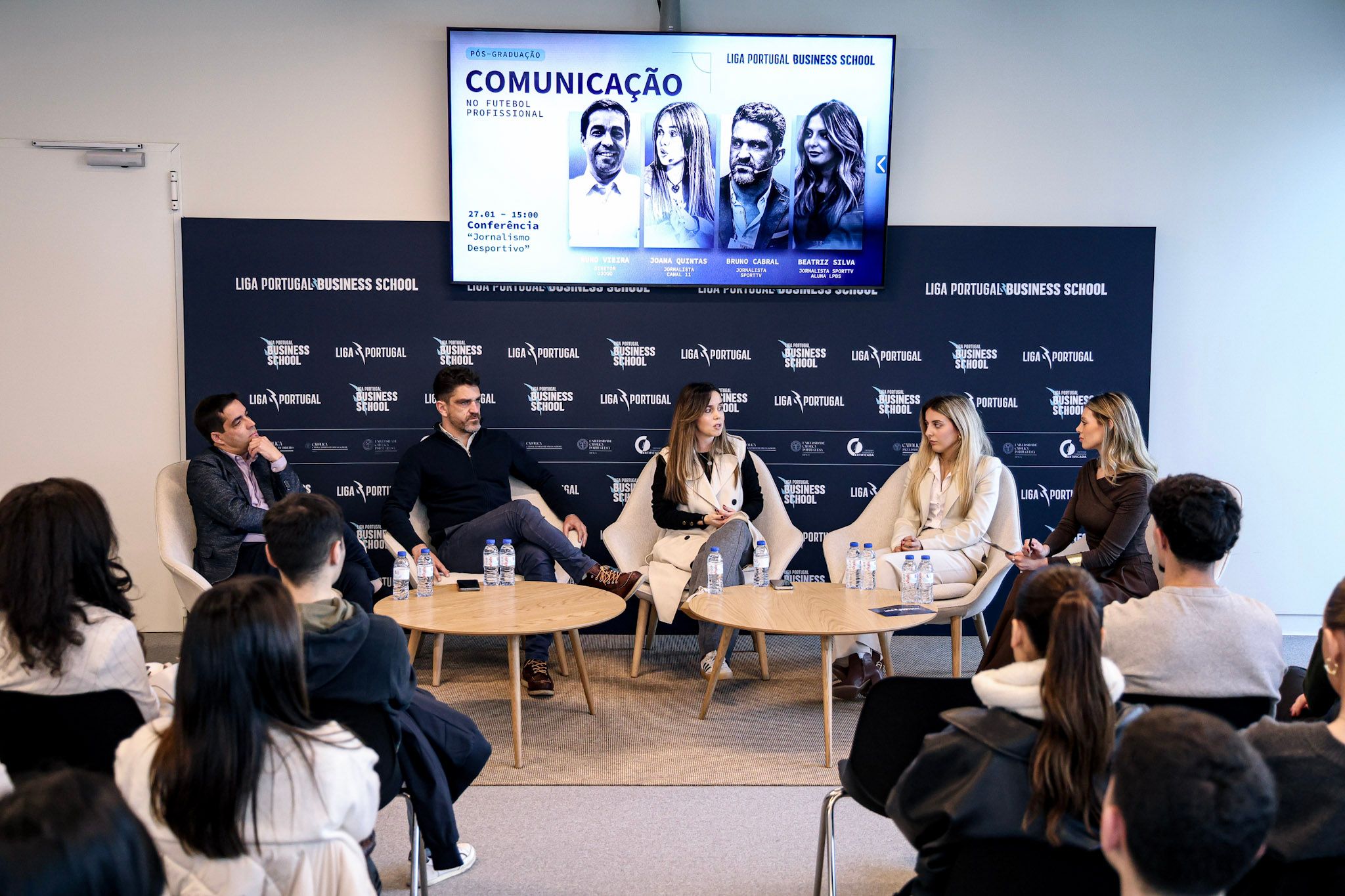 Liga Portugal Business School organizou conferência sobre “Jornalismo Desportivo”