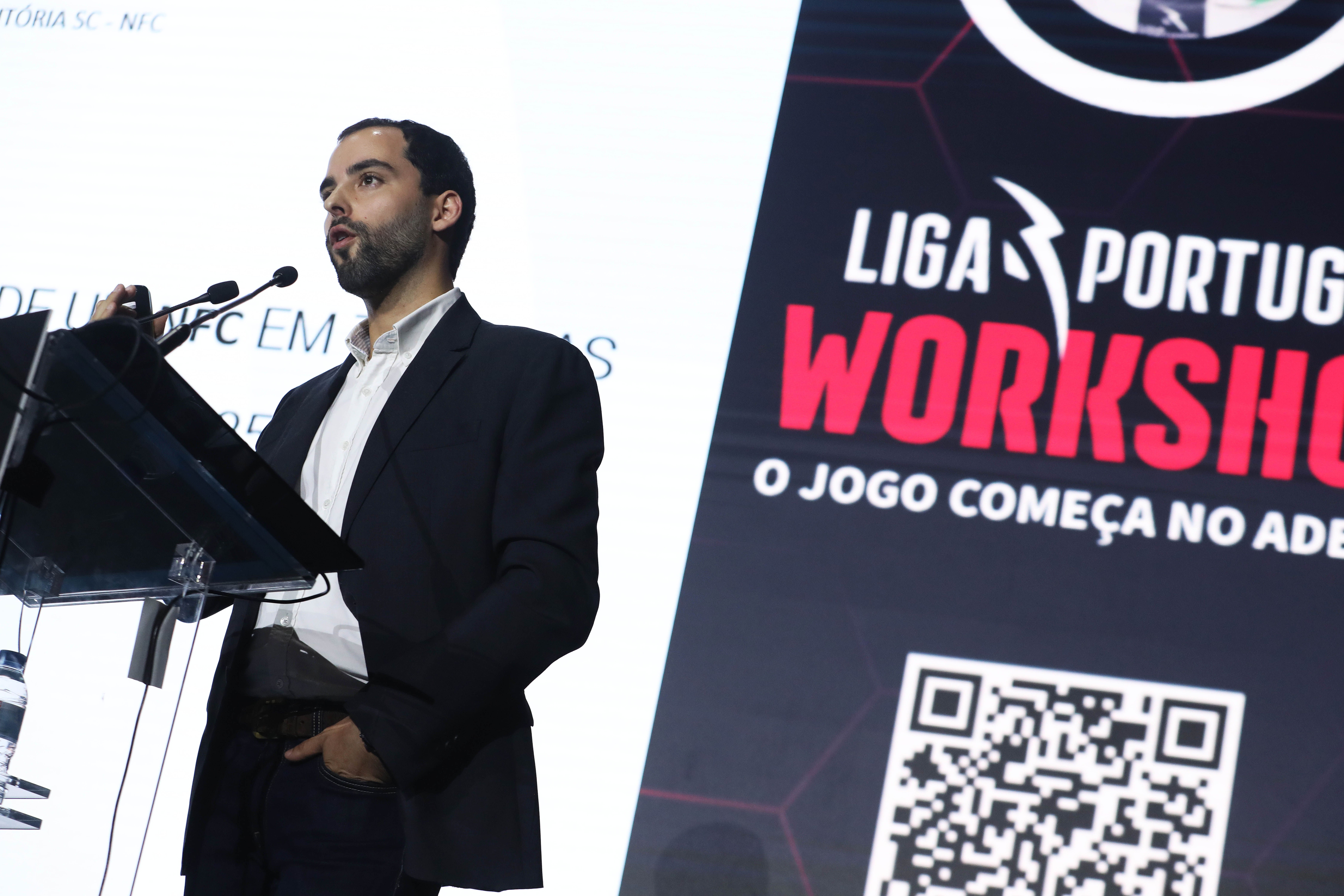 Rui Xavier de Vitória SC presentando innovaciones digitales