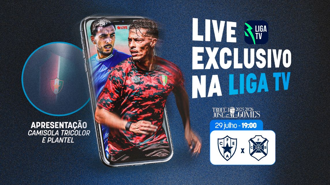 Transmissão do Troféu José Gomes na Liga TV