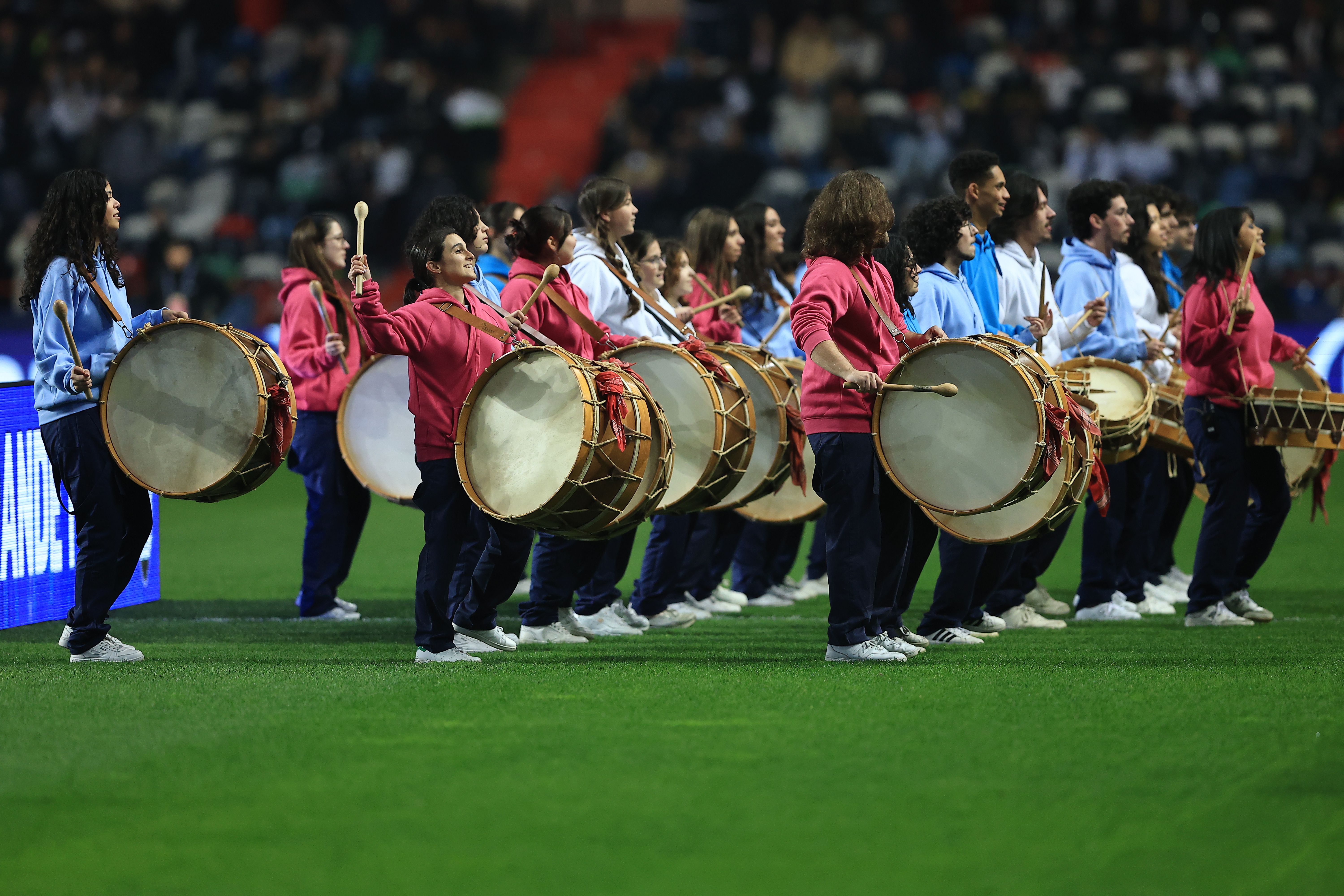 O espetáculo da Cerimónia de Abertura da Final