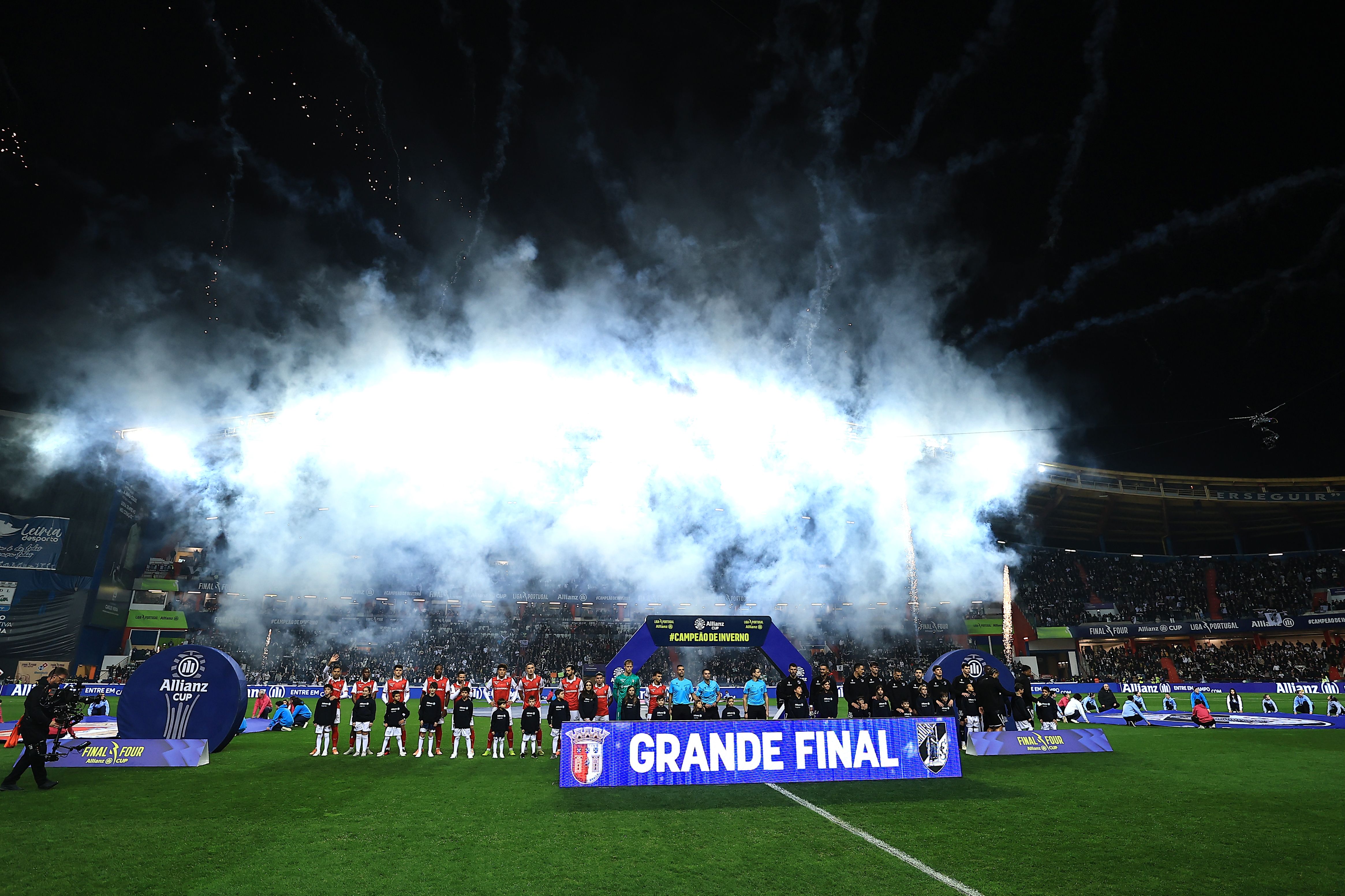 O espetáculo da Cerimónia de Abertura da Final