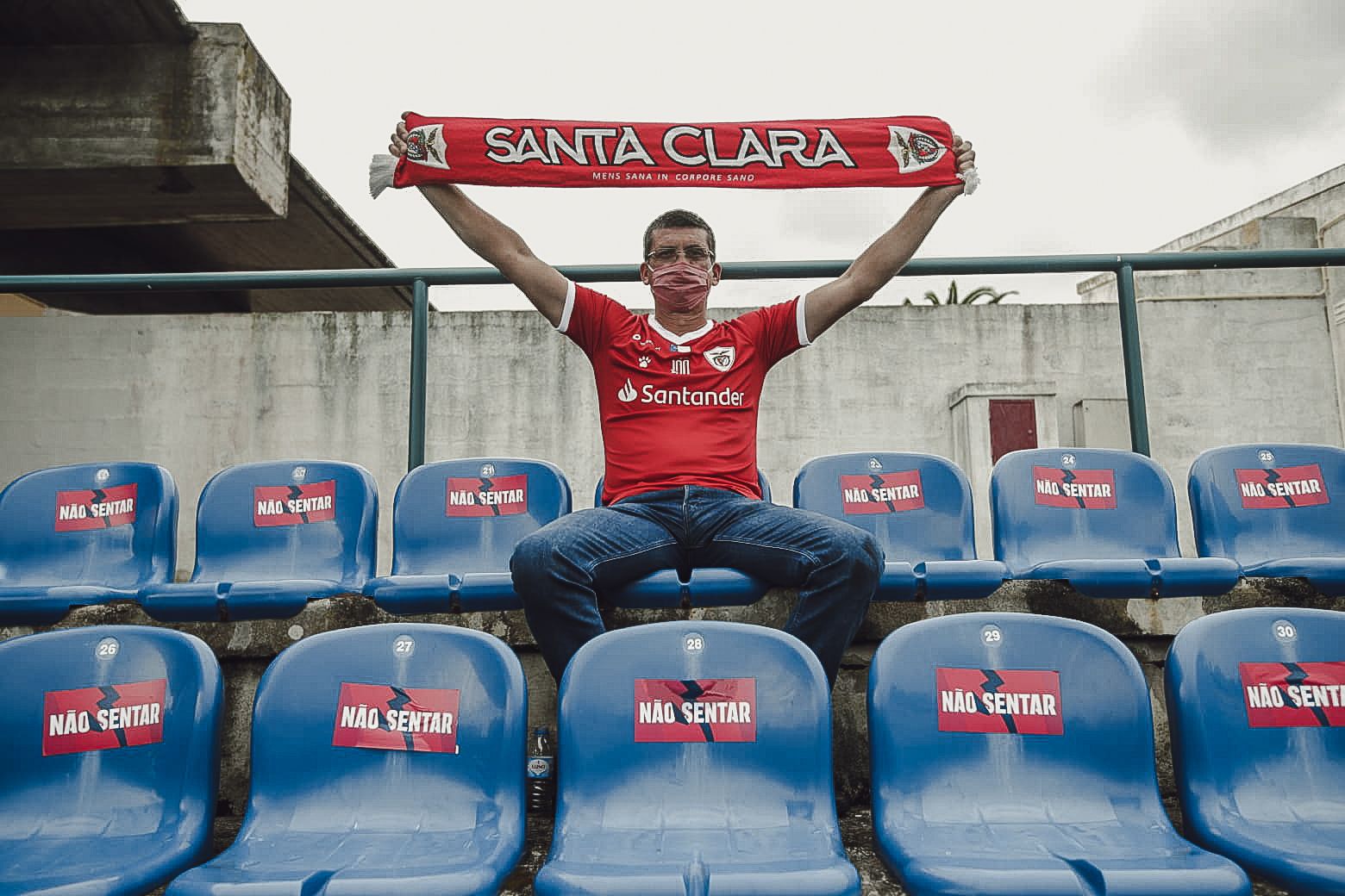 Estádio de São Miguel colorido!