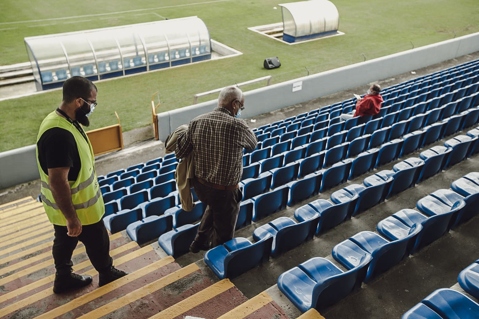Estádio de São Miguel colorido!