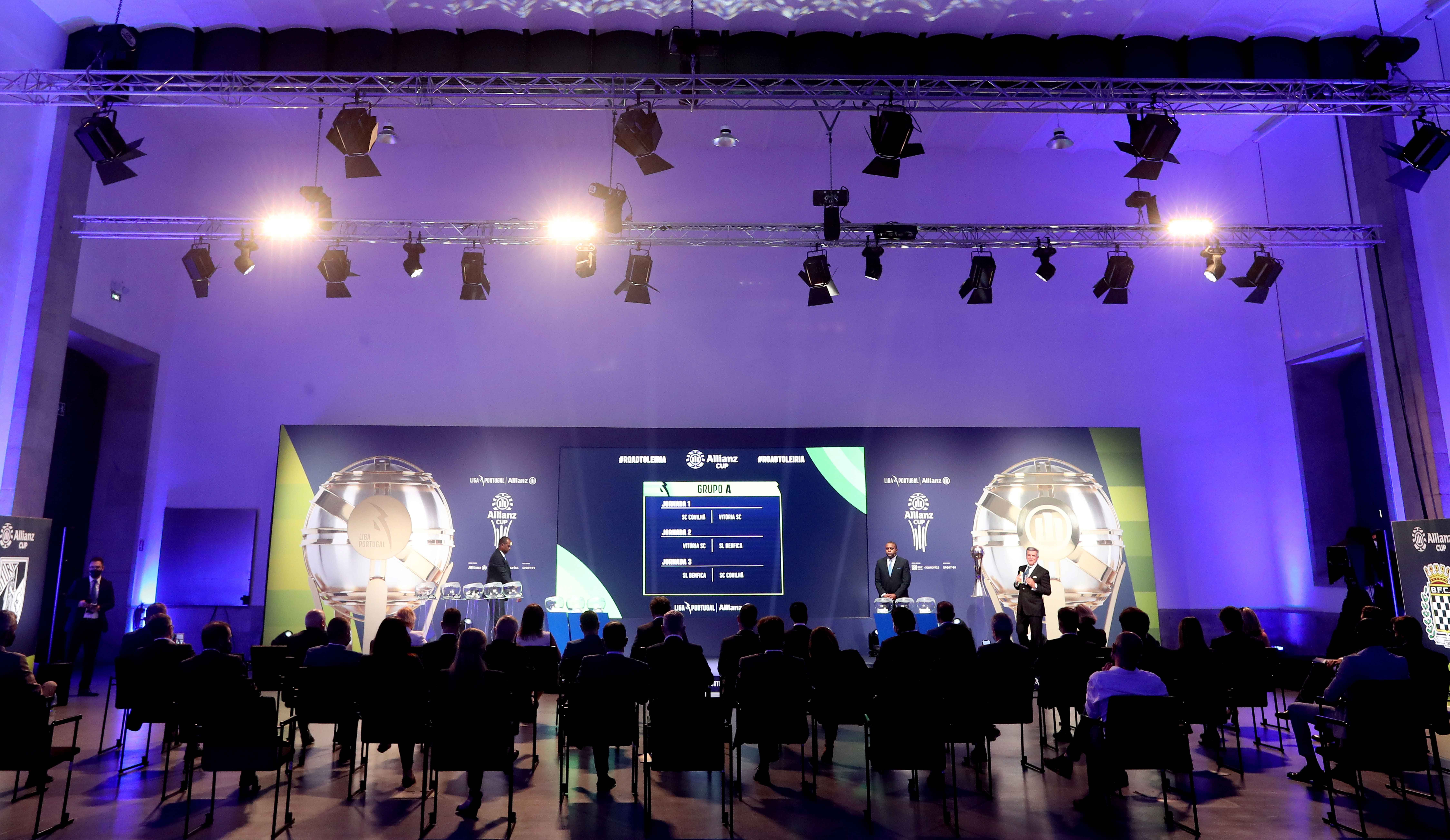 Conhecidos os grupos da terceira fase da Allianz CUP