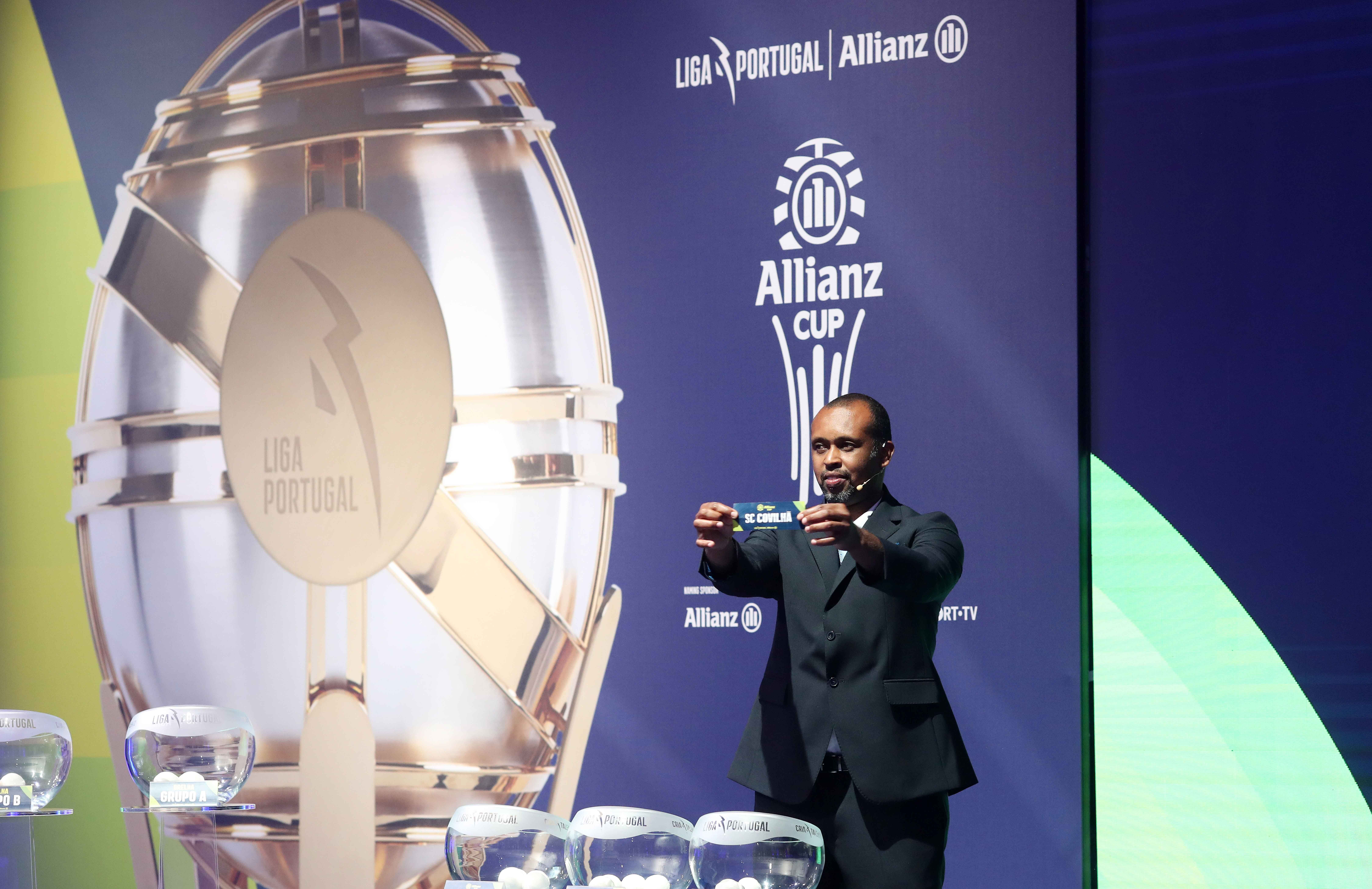 Conhecidos os grupos da terceira fase da Allianz CUP