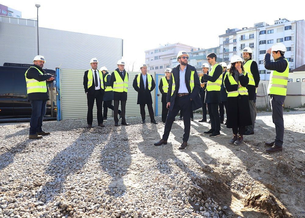 Direção visita obras da Arena Liga Portugal