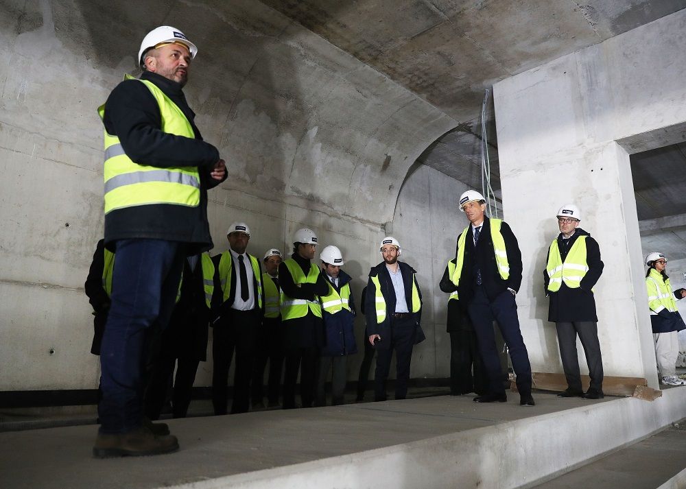 Direção visita obras da Arena Liga Portugal