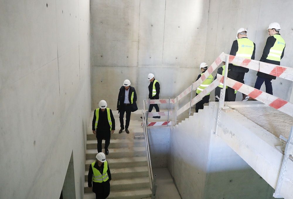 Direção visita obras da Arena Liga Portugal