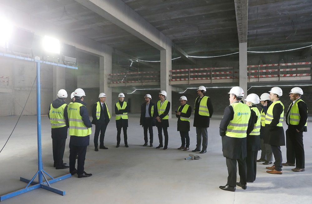 Direção visita obras da Arena Liga Portugal