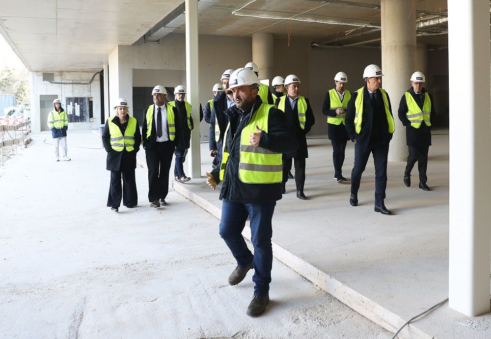 Direção visita obras da Arena Liga Portugal