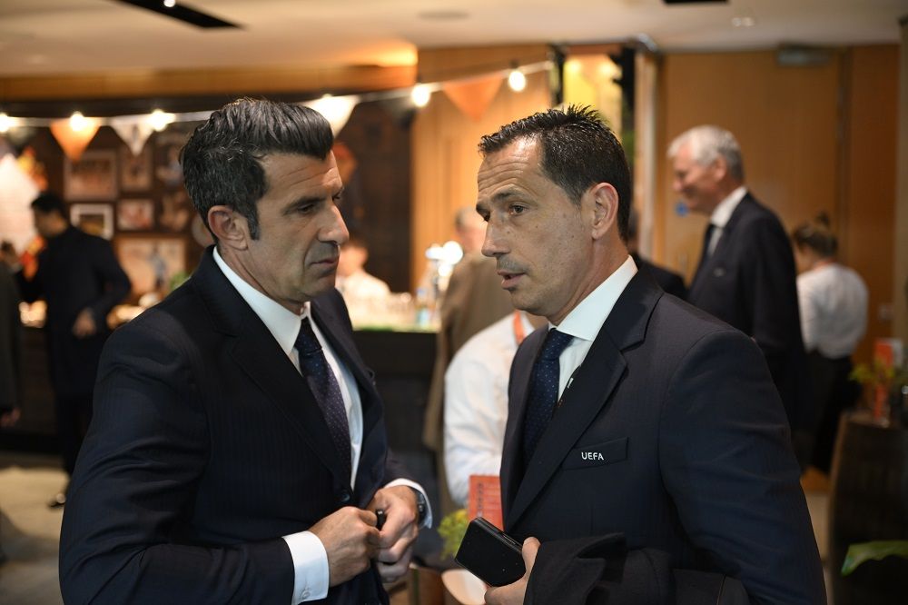 Pedro Proença na final da UEFA Europa League