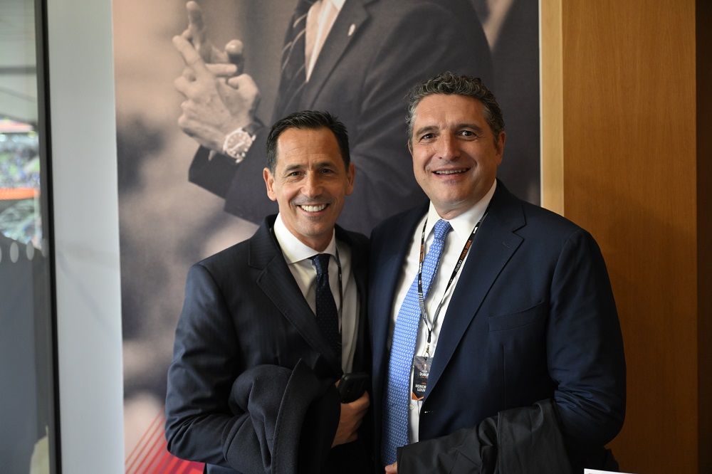 Pedro Proença na final da UEFA Europa League