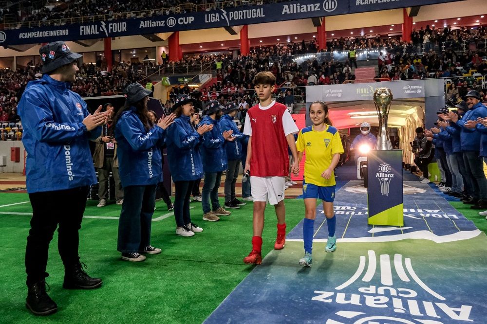 O espetáculo da Cerimónia de Abertura da Final