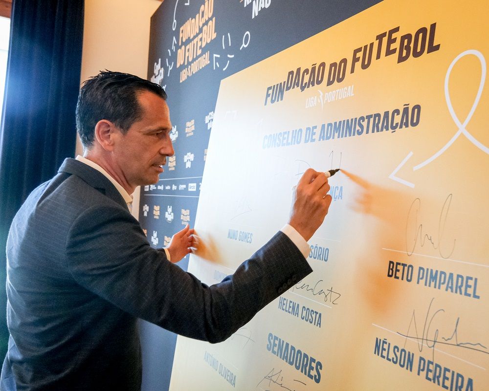 Tomada de posse do novo Conselho de Administração da Fundação do Futebol
