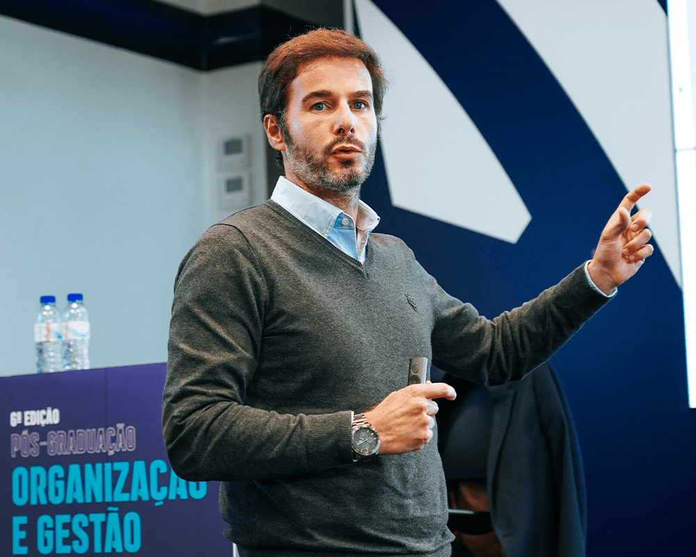 Jaime Teixeira, Ricardo Frey Ramos e Diogo André em Organização e Gestão
