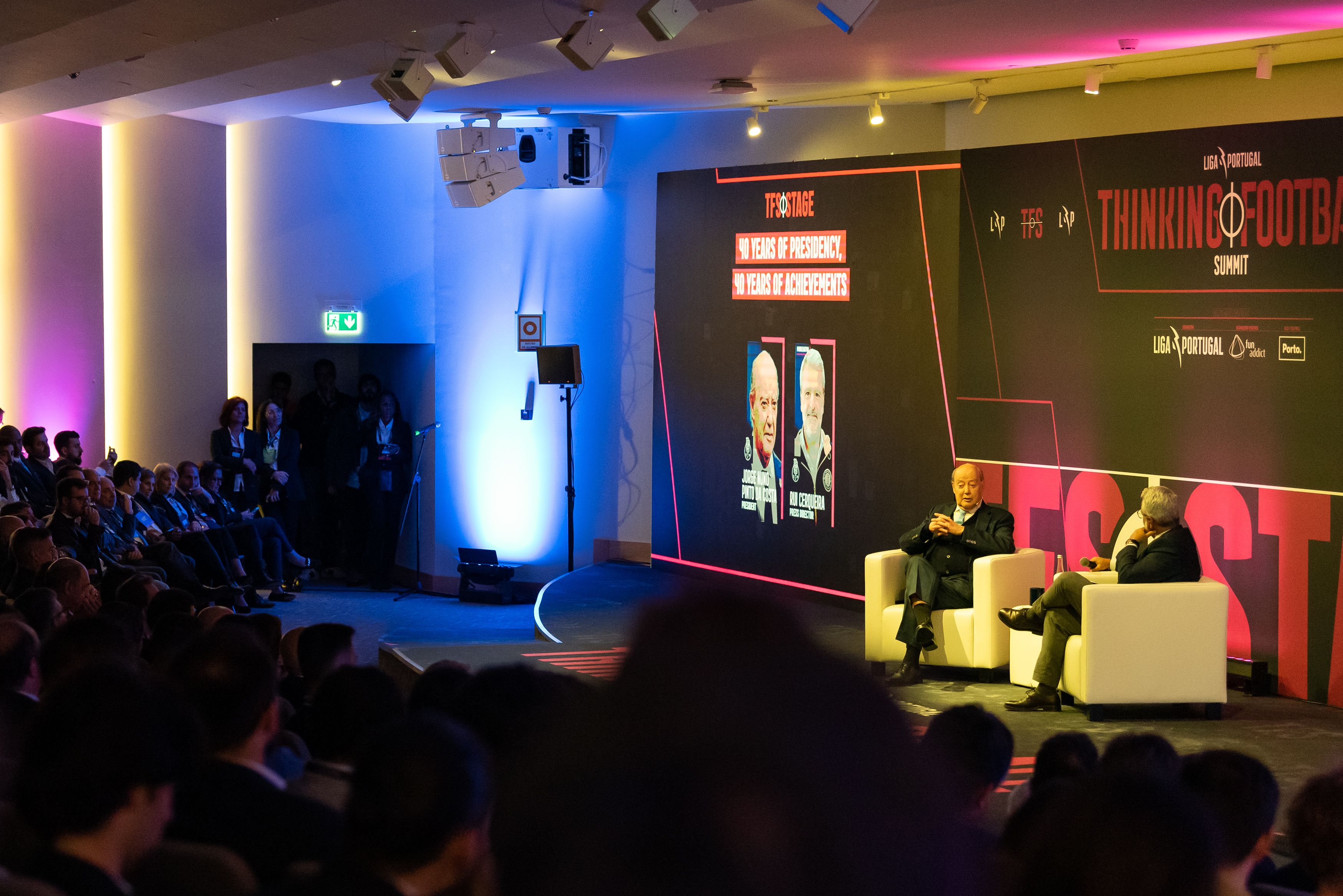 Pinto da Costa no Thinking Football Summit 2022