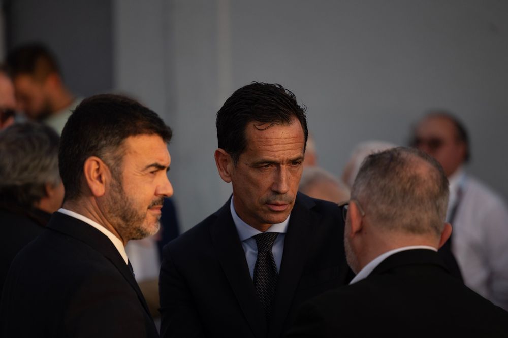 Pedro Proença na inauguração das obras de beneficiação do Complexo do FC Vizela