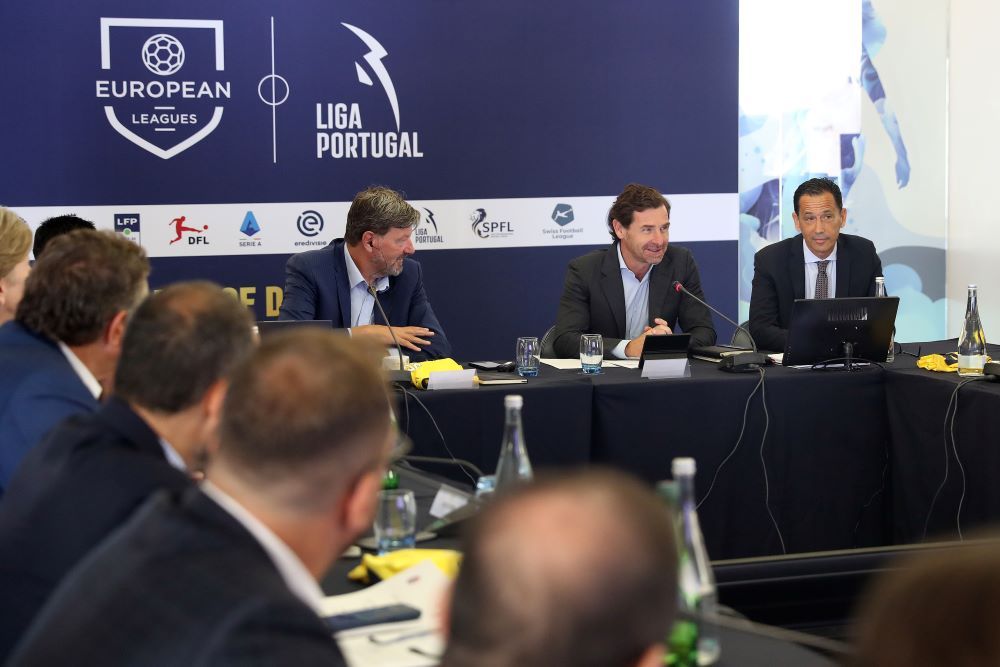 Reunião da European Leagues no Porto com André Villas-Boas como anfitrião