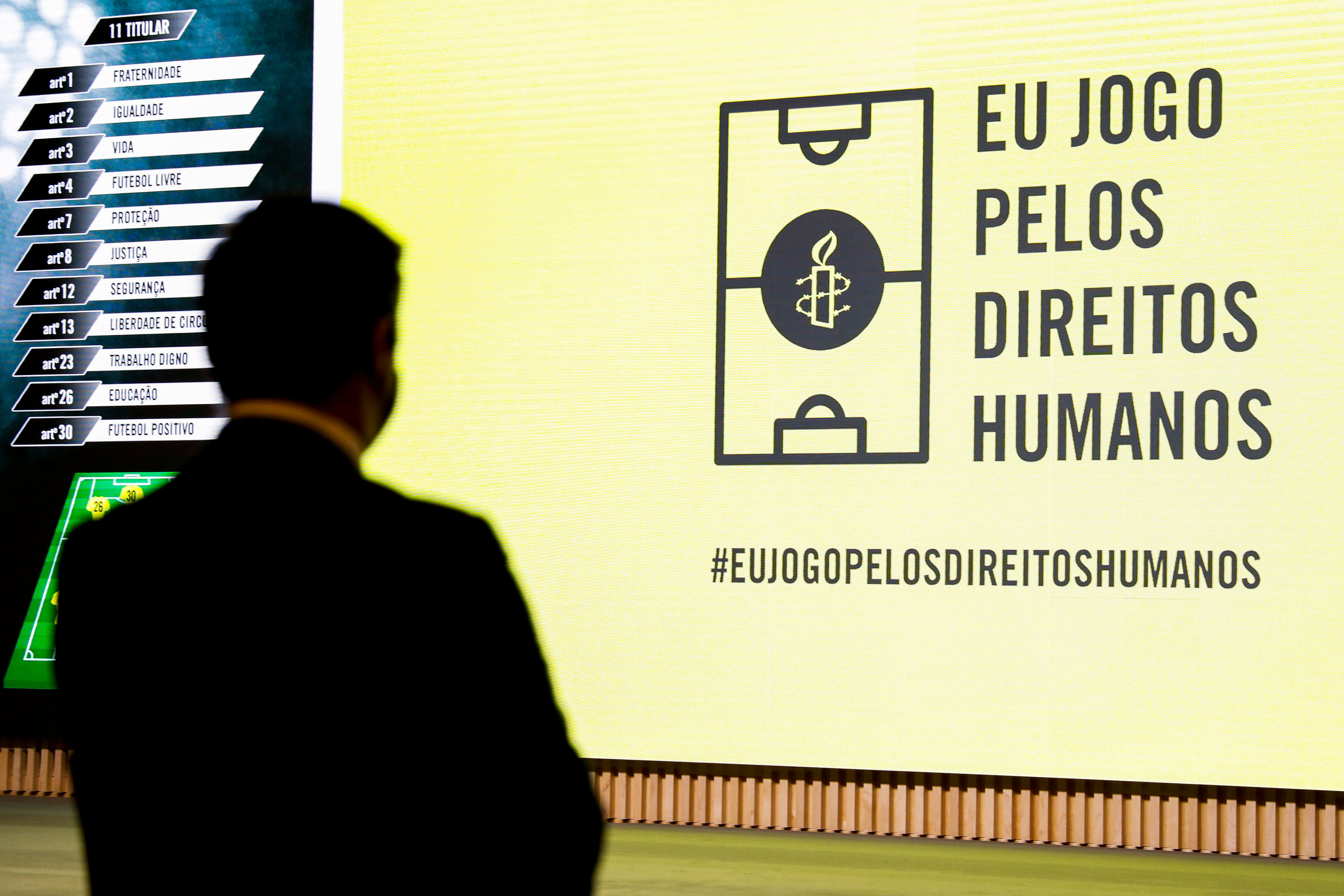 Campanha “Eu Jogo Pelos Direitos Humanos”