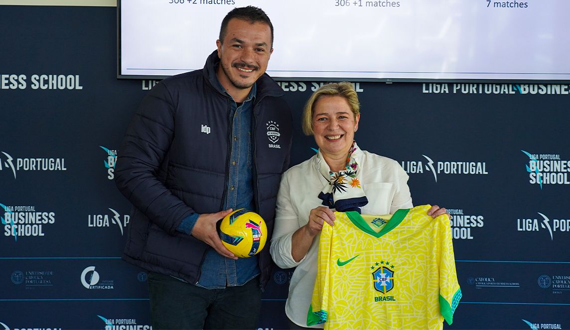 CBF Academy visita Arena Liga Portugal