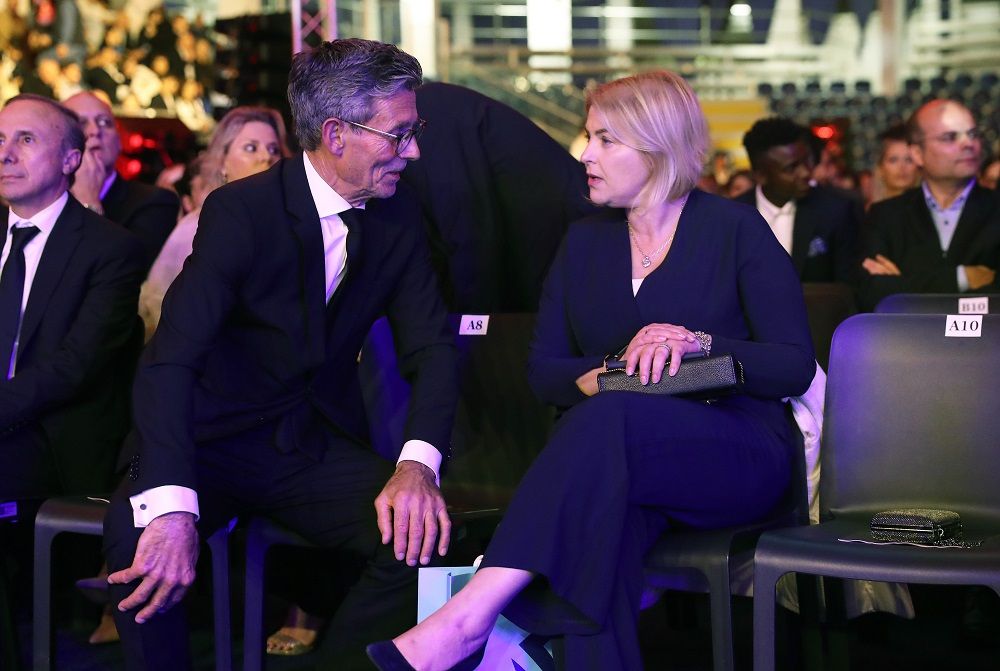 Helena Pires na Gala dos 100 anos do Gil Vicente FC