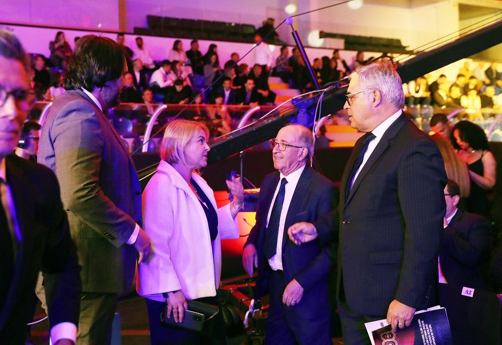 Helena Pires na Gala dos 100 anos do Gil Vicente FC