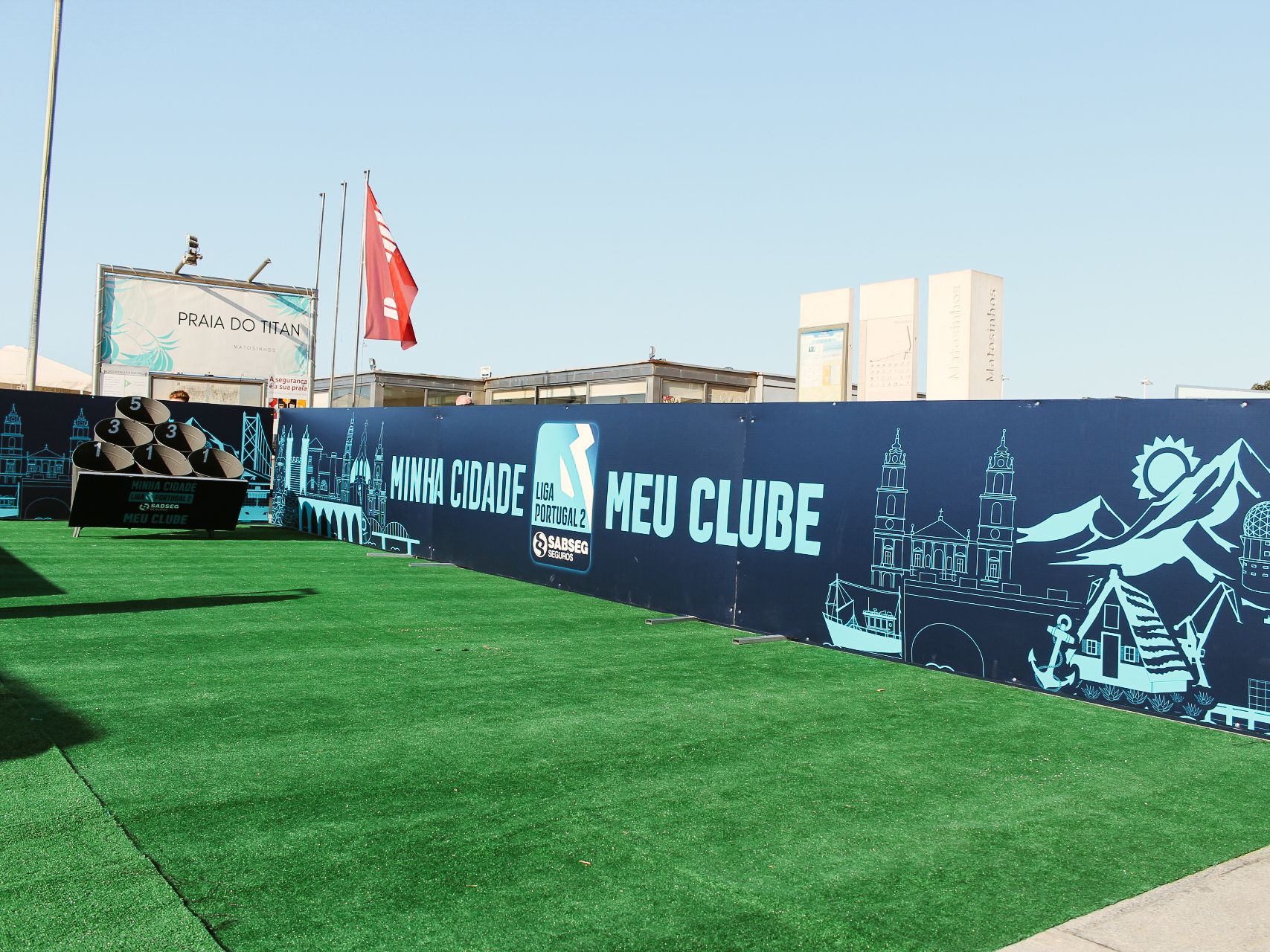 “Minha Cidade, Meu Clube” animou praia de Matosinhos