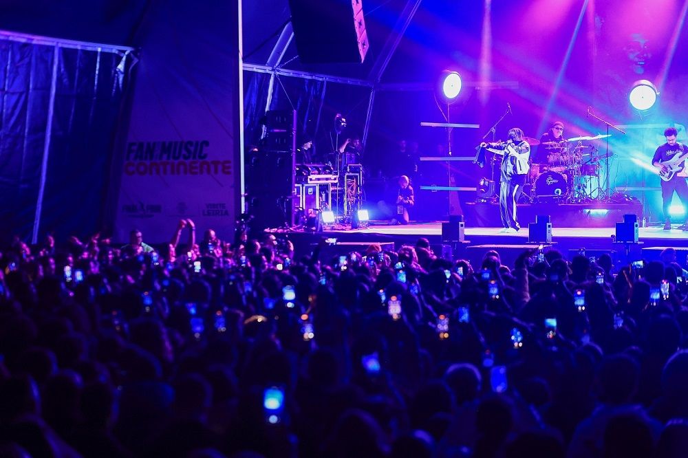 Ivandro encheu o Fan Music powered by Continente