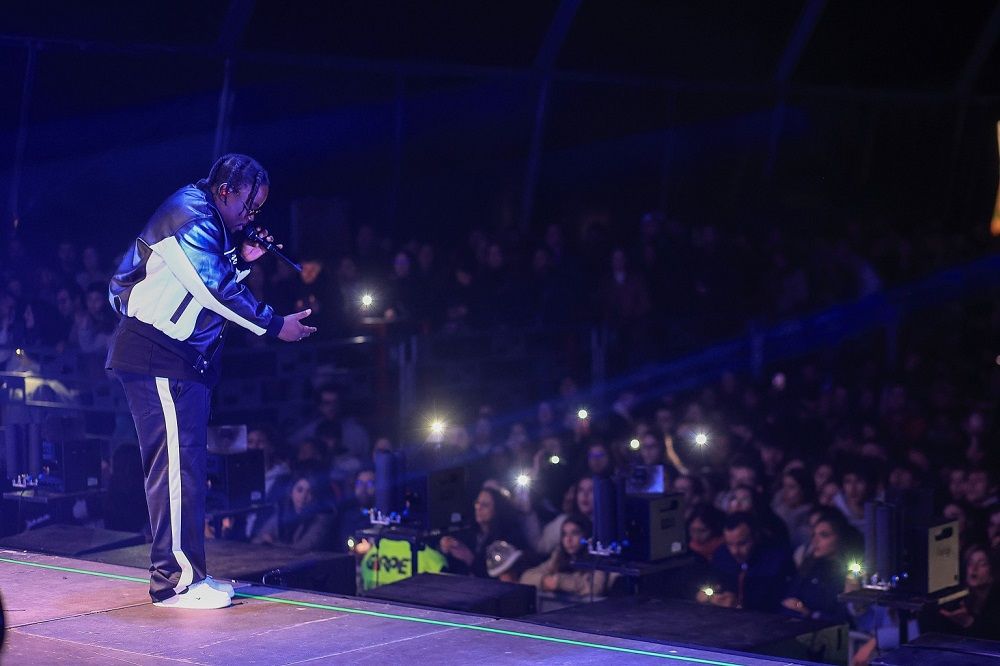 Ivandro encheu o Fan Music powered by Continente