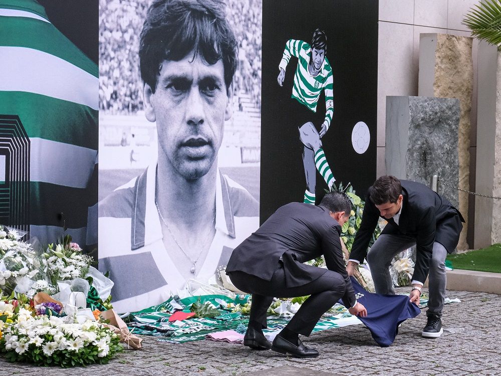 Pedro Proença presta última homenagem a Manuel Fernandes
